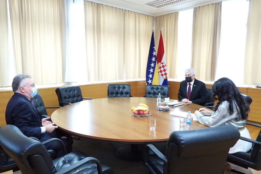 Zamjenik predsjedavajućeg Doma naroda dr. Dragan Čović primio u nastupnu posjetu ambasadora Ruske Federacije u BiH